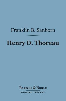 Book cover for Henry D. Thoreau (Barnes & Noble Digital Library)