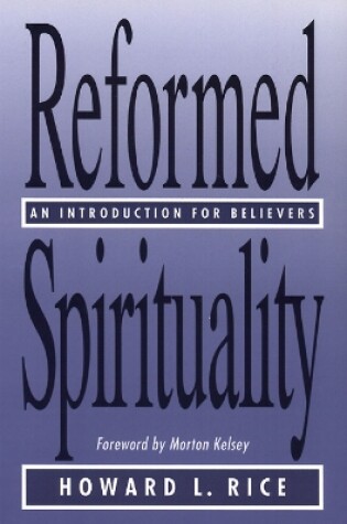 Cover of Reformed Spirituality