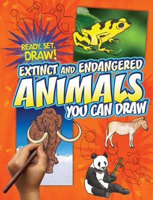 Book cover for Extinct and Endangered Animals You Can Draw