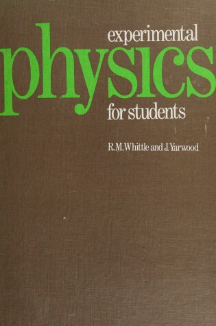 Cover of Experimental Physics for Students