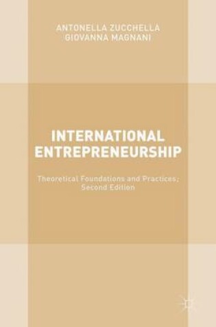 Cover of International Entrepreneurship