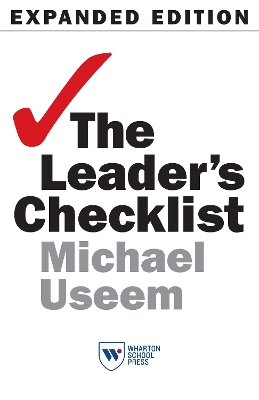 Book cover for The Leader's Checklist, Expanded Edition