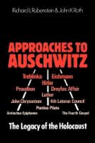Cover of Approaches to Auschwitz