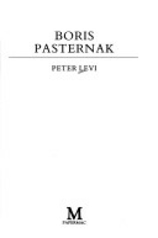 Cover of Pasternak