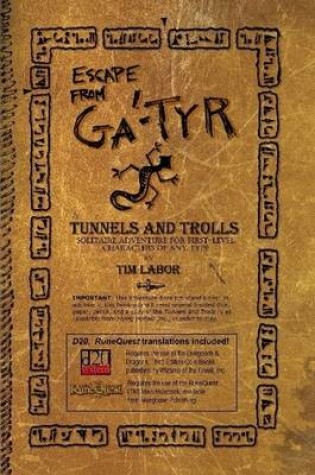 Cover of Escape From Ga-'Tyr