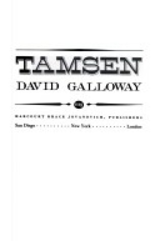Cover of Tamsen