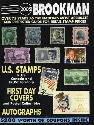 Book cover for 2005 Brookman Stamp Price Guide