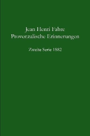 Cover of Provenzalische Erinnerungen 2. Serie 1882