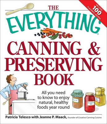 Book cover for "Everything" Canning and Preserving Book