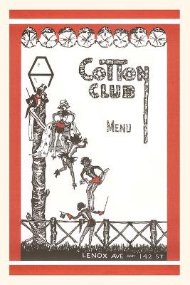 Cover of Vintage Journal Coton Clup Menu Cover