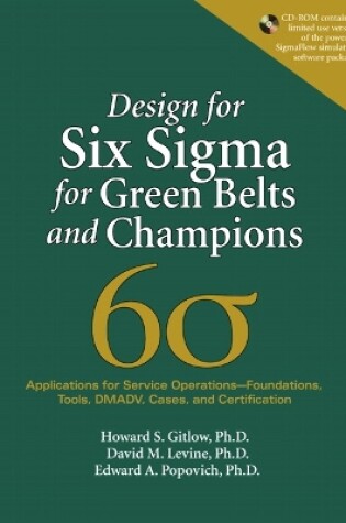 Cover of Design for Six Sigma for Green Belts and Champions