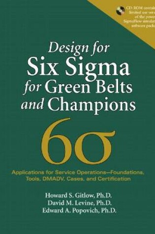 Cover of Design for Six Sigma for Green Belts and Champions