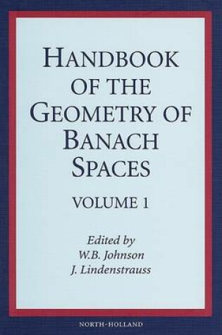 Cover of Handbook of the Geometry of Banach Spaces