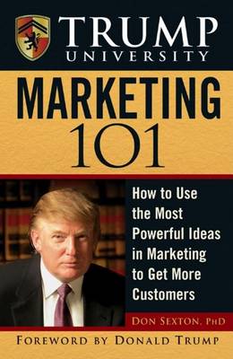 Book cover for Trump University Marketing 101