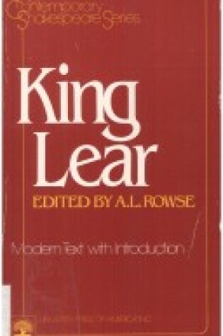 Cover of King Lear