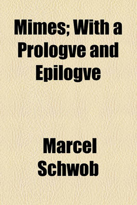 Book cover for Mimes; With a Prologve and Epilogve