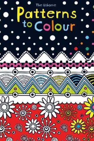 Cover of Patterns to Colour