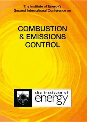 Book cover for Institute of Energy's Second International Conference on Combustion & Emissions Control