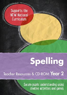 Book cover for Year 2 Spelling Teacher Resources with CD-ROM