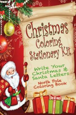 Cover of Christmas Coloring Stationary Kit