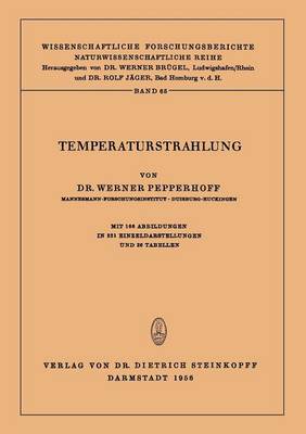 Book cover for Temperaturstrahlung