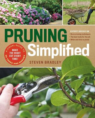 Book cover for Pruning Simplified: A Step-by-Step Guide to 50 Popular Trees and Shrubs