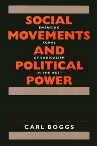 Cover of Social Movements and Political Power