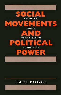 Book cover for Social Movements and Political Power