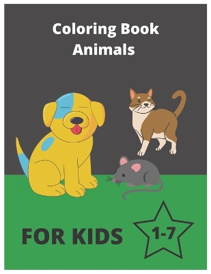 Book cover for Coloring Book Animals