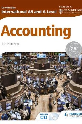 Cover of Cambridge International AS and A Level Accounting