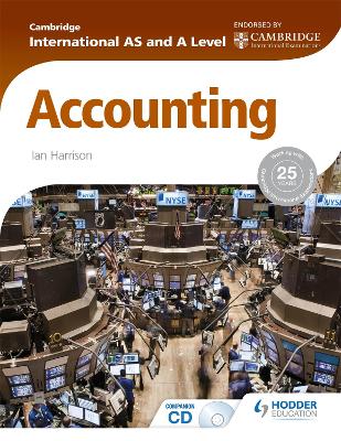 Book cover for Cambridge International AS and A Level Accounting