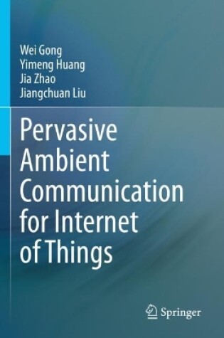 Cover of Pervasive Ambient Communication for Internet of Things