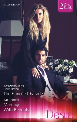 Book cover for The Fiancee Charade/Marriage With Benefits