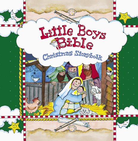Cover of Little Boys Bible Christmas Storybook