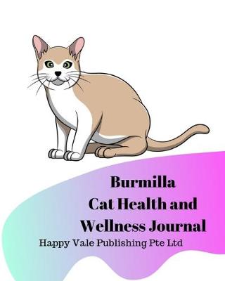 Book cover for Burmilla Cat Health and Wellness Journal