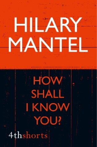 Cover of How Shall I Know You?