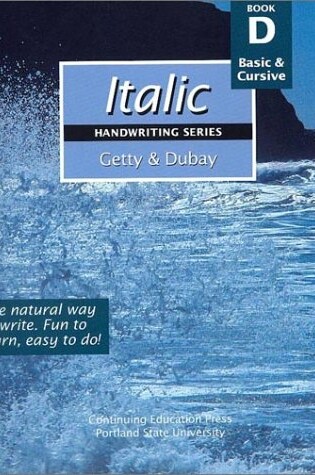 Cover of Italic Handwriting Book D