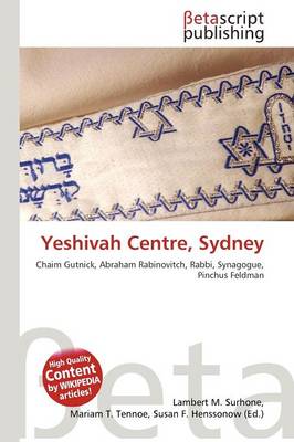 Cover of Yeshivah Centre, Sydney