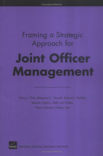 Book cover for Framing a Strategic Approach for Joint Officer Management