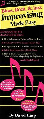 Book cover for Blues, Rock, and Jazz Improvising Made Easy