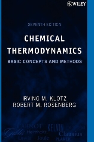 Cover of Chemical Thermodynamics