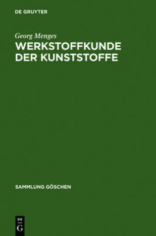 Cover of Werkstoffkunde Der Kunststoffe