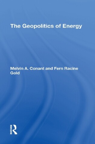 Cover of The Geopolitics Of Energy