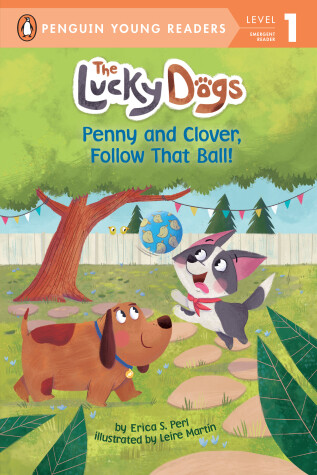 Book cover for Penny and Clover, Follow That Ball!