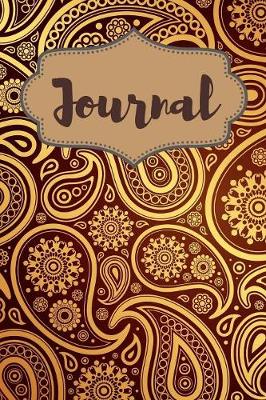 Book cover for Paisley Gold Journal