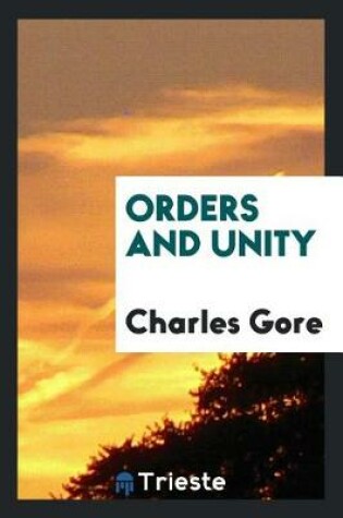 Cover of Orders and Unity