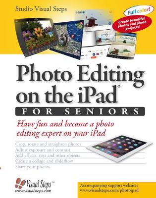 Book cover for Photo Editing on the Ipad for Seniors