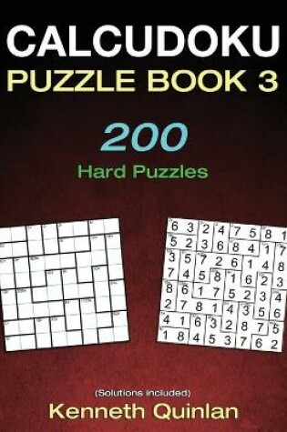 Cover of Calcudoku Puzzle Book 3