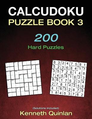 Book cover for Calcudoku Puzzle Book 3