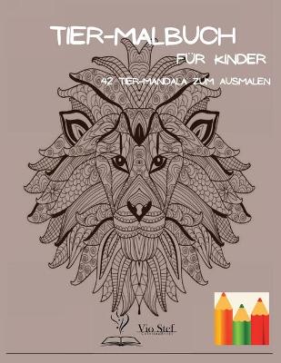 Book cover for Tier-Malbuch für Kinder